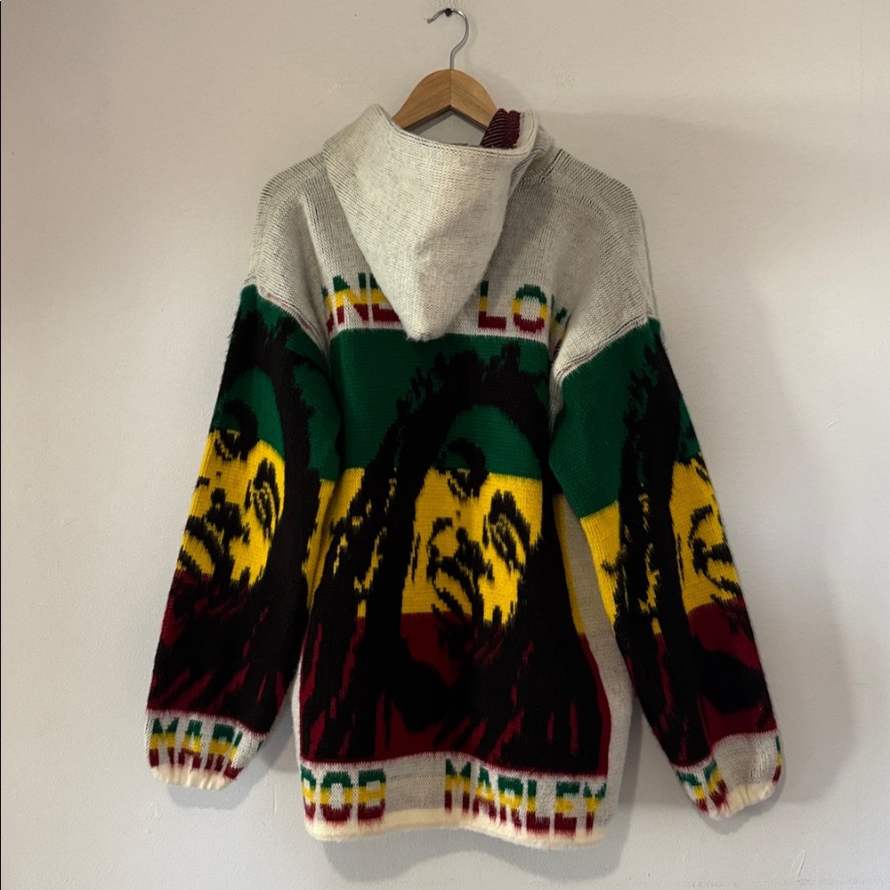 Vintage Tejidos Ruminahui Bob Marley Sweater / One Love / XL - Picture 6 of 7